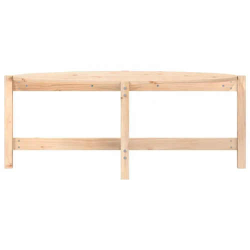 Stolić za kavu 118 x 63 x 45 cm od masivne borovine - Prirodna 118 x 63 x 45 cm 1 Cijena