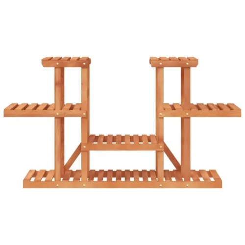 Stalak za cvijeće 110 x 25 x 73 cm od masivne jelovine - Svjetlosmeđa 110 x 25 x 73 cm Cijena