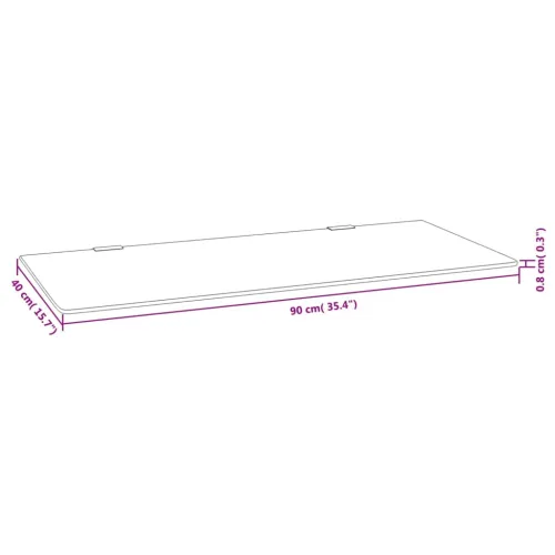 Zidna pregrada za pisoar crna 90 x 40 cm od kaljenog stakla - Crna Cijena
