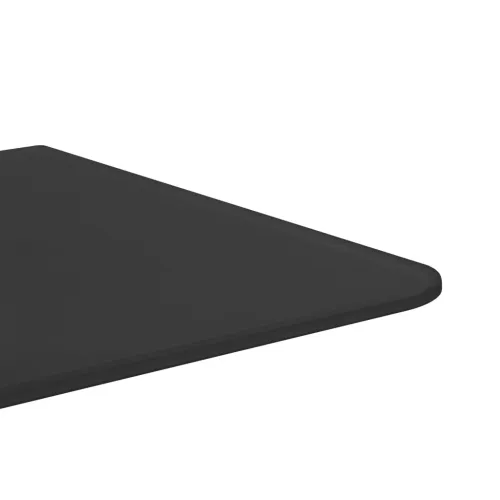Zidna pregrada za pisoar crna 90 x 40 cm od kaljenog stakla - Crna Cijena