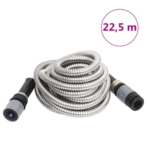 Vrtno crijevo s mlaznicom srebrno 0,6 ” 22,5 m nehrđajući čelik - 22.5 m 1 22.5 m Cijena