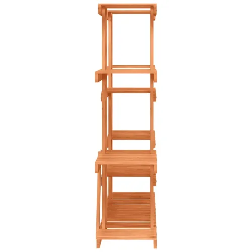 Stalak za cvijeće 110 x 25 x 110,5 cm od masivne jelovine - Svjetlosmeđa 110 x 25 x 110.5 cm Cijena