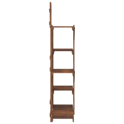 Stalak za cvijeće 60 x 25 x 130 cm od masivne jelovine - Smeđa 60 x 25 x 130 cm Cijena