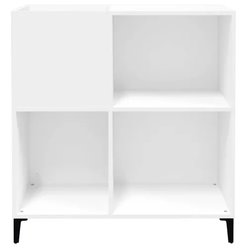 Ormarić za ploče bijeli 84,5 x 38 x 89 cm od konstruiranog drva - Bijela Cijena