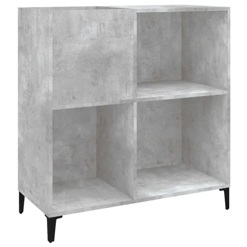Ormarić za ploče boja betona 84,5x38x89 cm konstruirano drvo - Beton siva Cijena