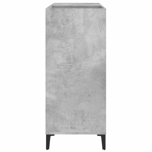 Ormarić za ploče boja betona 84,5x38x89 cm konstruirano drvo - Beton siva Cijena