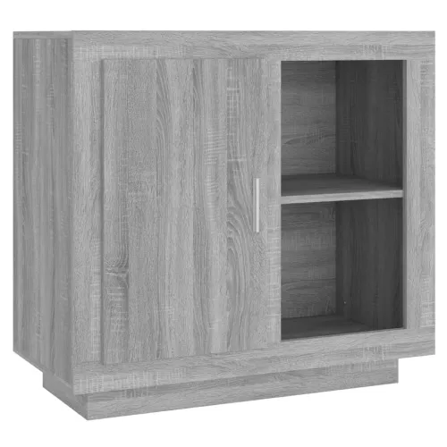 Komoda boja hrasta sonome 80 x 40 x 75 cm - Sivi hrast sonoma 1 Cijena