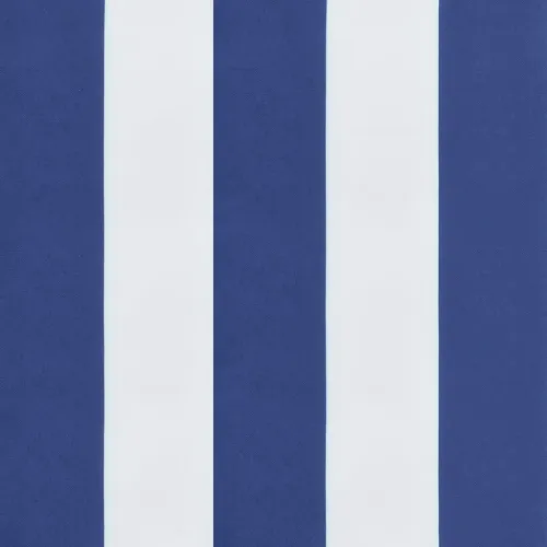 Jastuci za visoku stolicu 4 kom plavo-bijele pruge od tkanine - Plava i bijela 120 x 50 x 3 cm 4 Cijena