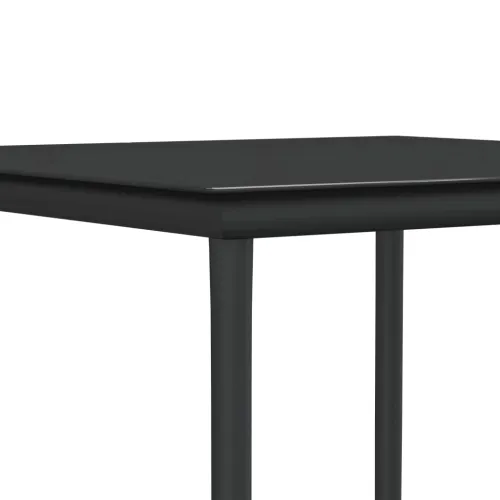 Vrtna garnitura - 5-dijelni vrtni blagovaonski set s jastucima poliratan i čelik - Smeđa Dužina stola 80 cm 4 Cijena