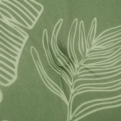 Jastuci za visoku stolicu 4 kom s uzorkom lišća od tkanine - Dezen s listom 120 x 50 x 3 cm 4 Cijena