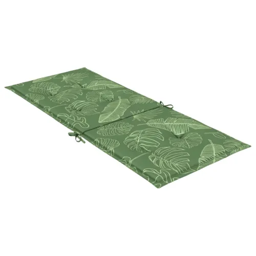 Jastuci za visoku stolicu 4 kom s uzorkom lišća od tkanine - Dezen s listom 120 x 50 x 3 cm 4 Cijena