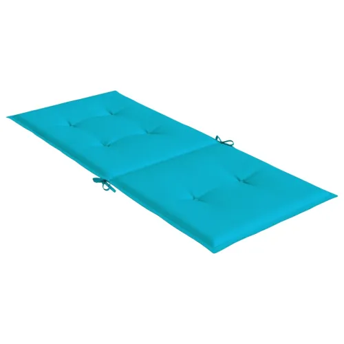 Jastuci za stolicu s visokim naslonom 6 kom tirkizni od tkanine - Tirkizna 120 x 50 x 3 cm 6 Cijena