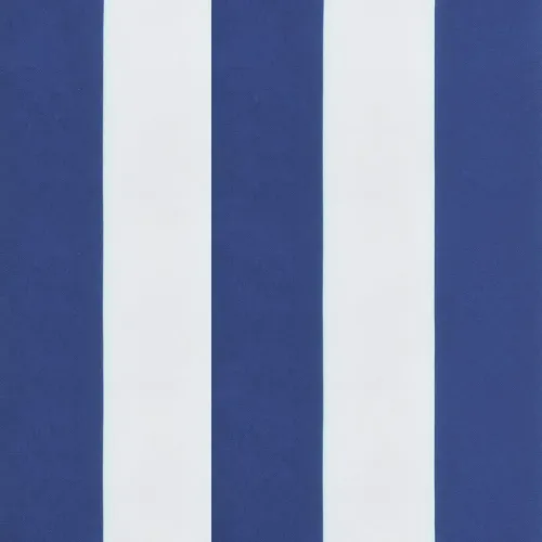 Jastuci za nisku stolicu 6 kom plavo-bijeli prugasti od tkanine - Plava i bijela 100 x 50 x 4 cm 6 Cijena