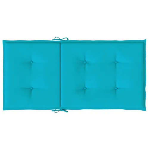 Jastuci za stolicu s niskim naslonom 6 kom tirkizni od tkanine - Tirkizna 100 x 50 x 4 cm 6 Cijena