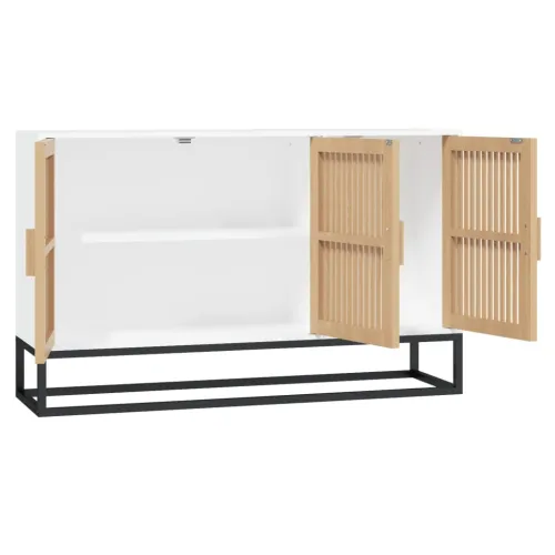 Komoda bijela 105 x 30 x 65 cm od konstruiranog drva - Bijela 1 Cijena