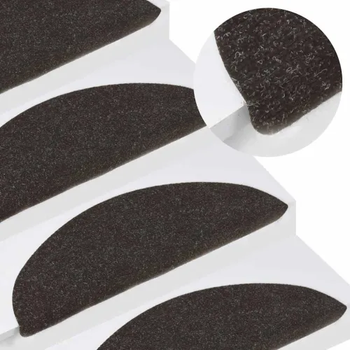 Ljepljivi tepisi za stepenice 10 kom crni 56 x 17 x 3 cm - Crna 56 x 17 x 3 cm 10 Cijena