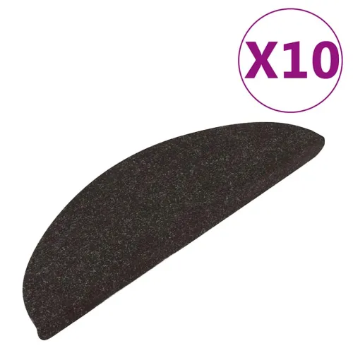 Ljepljivi tepisi za stepenice 10 kom crni 56 x 17 x 3 cm - Crna 56 x 17 x 3 cm 10 Cijena