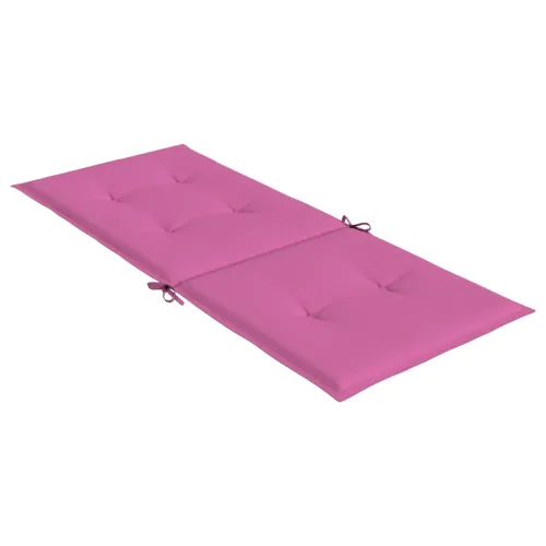Jastuci za stolicu s visokim naslonom 6 kom ružičasti tkanina - Ružičasta 120 x 50 x 3 cm 6 Cijena