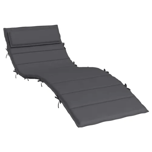 Jastuk za ležaljku antracit 180x60x4 cm od tkanine Oxford - Antracit 1 Cijena