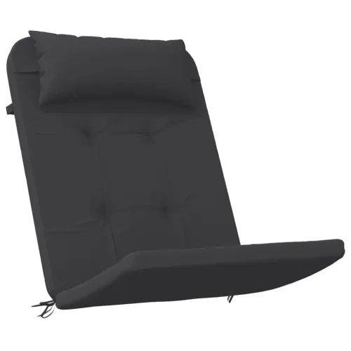 Jastuci za stolicu Adirondack 2 kom crni od tkanine Oxford - Crna Cijena