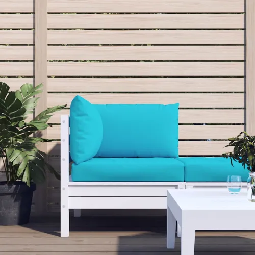 Jastuci za palete 3 kom tirkizna od tkanine Oxford - Tirkizna 1 kutna sofa Tirkizna Cijena