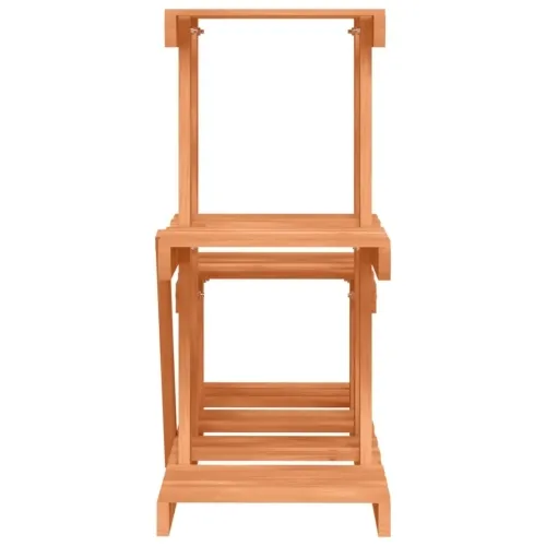 Stalak za cvijeće 58 x 25 x 51 cm od masivne jelovine - Svjetlosmeđa 58 x 25 x 51 cm Cijena