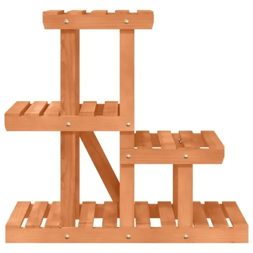 Stalak za cvijeće 58 x 25 x 51 cm od masivne jelovine - Svjetlosmeđa 58 x 25 x 51 cm Cijena