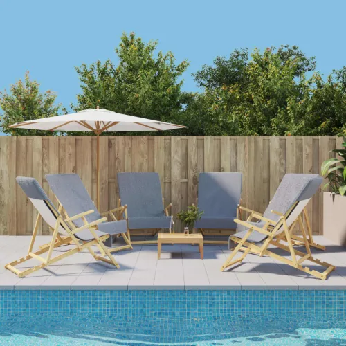 Ručnici za plažu 6 kom sivi 60 x 135 cm od tkanine 400 GSM - Siva 60 x 135 cm 6 Cijena