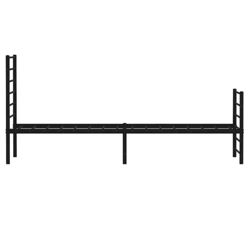 Metalni okvir kreveta uzglavlje i podnožje crni 80x200 cm - Crna 80 x 200 cm s uzglavljem i podnožjem Cijena