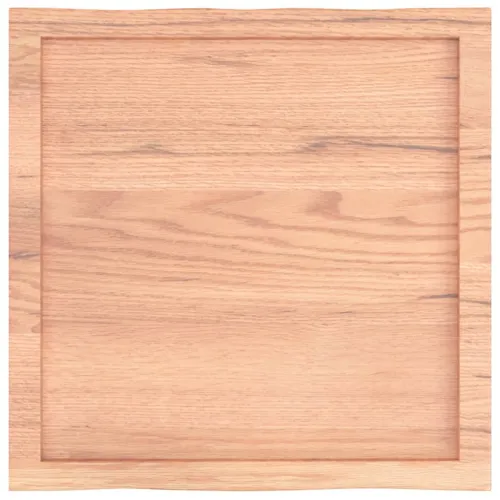 Stolna ploča svjetlosmeđa 60x60x(2-4) cm obrađena hrastovina - Svjetlosmeđa 60 x 60 x 4 cm Cijena