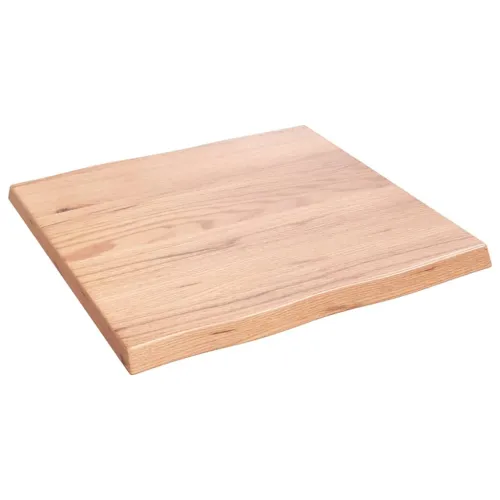 Stolna ploča svjetlosmeđa 60x60x(2-4) cm obrađena hrastovina - Svjetlosmeđa 60 x 60 x 4 cm Cijena