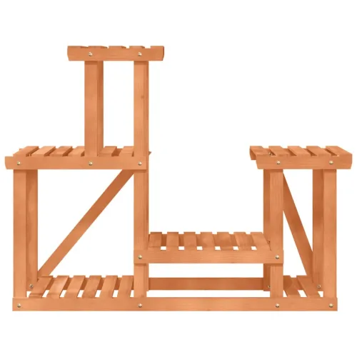 Stalak za cvijeće 90 x 25 x 73,5 cm od masivne jelovine - Svjetlosmeđa 90 x 25 x 73.5 cm Cijena