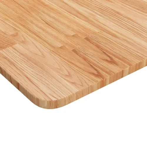 Četvrtasta stolna ploča svjetlosmeđa 50x50x1,5 cm od hrastovine - Svjetlosmeđa 50 x 50 x 1.5 cm Cijena