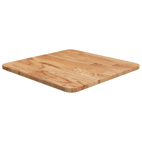 Četvrtasta stolna ploča svjetlosmeđa 40x40x1,5 cm od hrastovine - Svjetlosmeđa 40 x 40 x 1.5 cm Cijena