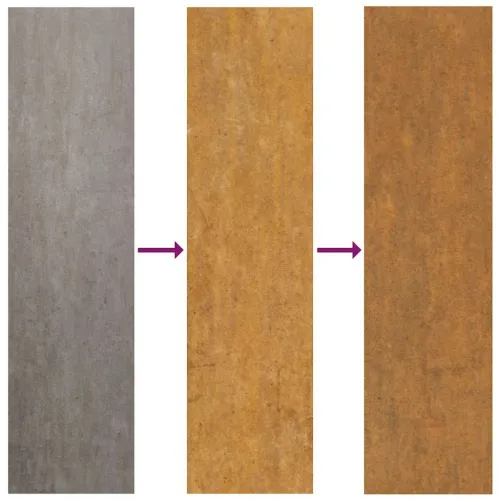 Dvorišna vrata - Vrtna vrata 100x175 cm Corten čelik - 100 x 175 cm Cijena