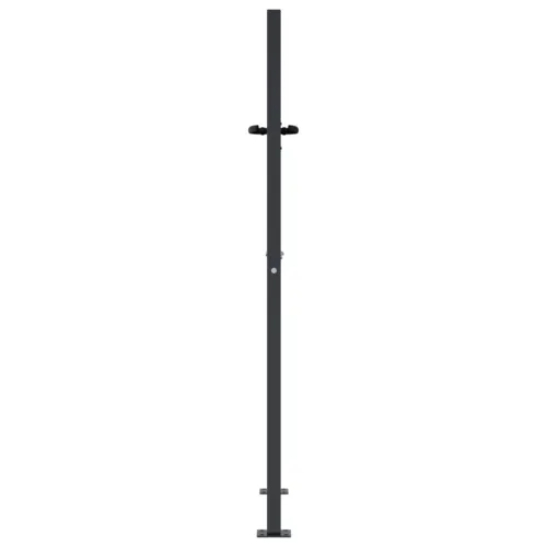 Dvorišna vrata - Vrtna vrata antracit 100x125 cm čelična s uzorkom stabla - 100 x 125 cm Cijena