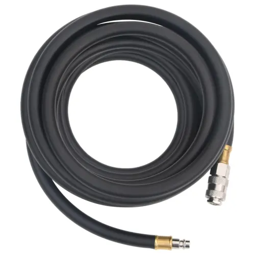 Hibridno zračno crijevo crno 0,6 ” 5 m od gume i PVC-a - 5 m sa spojnicom Cijena