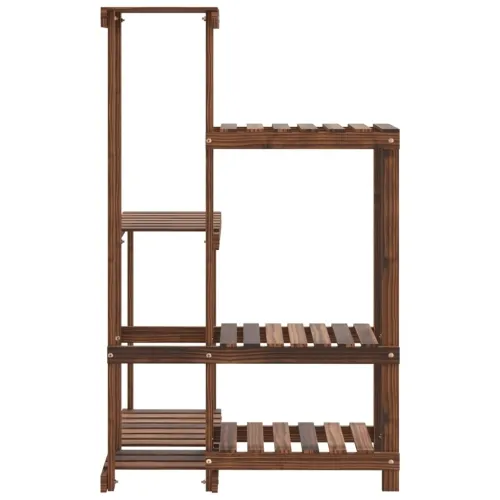 Stalak za cvijeće 62,5 x 61,5 x 101,5 cm od masivne jelovine - Smeđa 62.5 x 61.5 x 101.5 cm Cijena