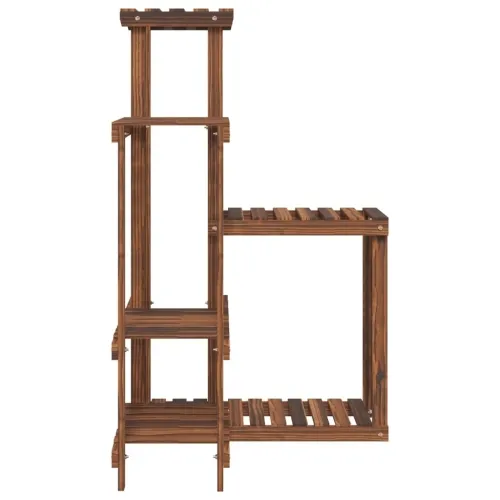 Stalak za cvijeće 62,5 x 61,5 x 101,5 cm od masivne jelovine - Smeđa 62.5 x 61.5 x 101.5 cm Cijena