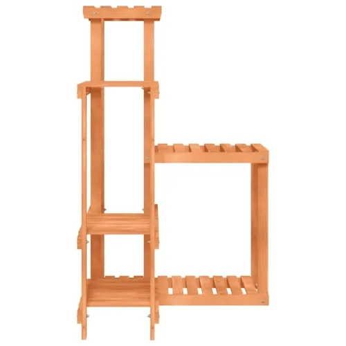 Stalak za cvijeće 62,5 x 61,5 x 101,5 cm od masivne jelovine - Svjetlosmeđa 62.5 x 61.5 x 101.5 cm Cijena