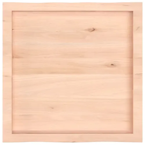 Stolna ploča 60x60x(2-6) cm od hrastovine sa živim rubom - Prirodna 60 x 60 x 6 cm Cijena