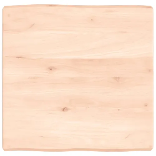Stolna ploča 60x60x(2-6) cm od hrastovine sa živim rubom - Prirodna 60 x 60 x 6 cm Cijena