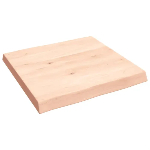 Stolna ploča 60x60x(2-6) cm od hrastovine sa živim rubom - Prirodna 60 x 60 x 6 cm Cijena