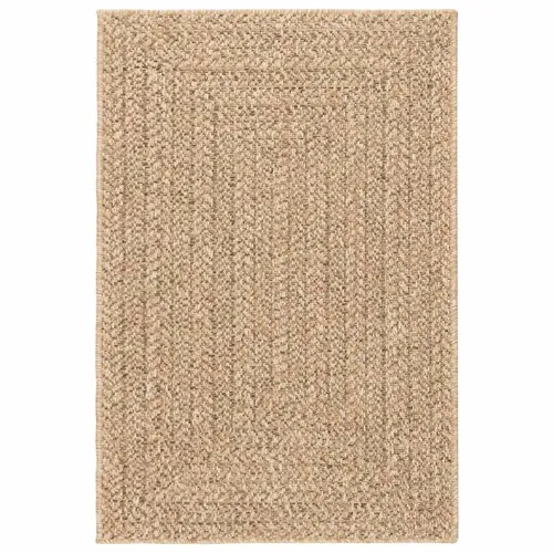 Tepih ZIZUR 120 x 170 cm s izgledom jute unutarnji i vanjski - Smeđa 120 x 170 cm Pravokutno Cijena