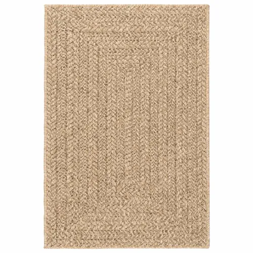 Tepih ZIZUR 140 x 200 cm s izgledom jute unutarnji i vanjski - Smeđa 140 x 200 cm Pravokutno Cijena