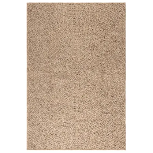 Tepih ZIZUR 120 x 170 cm s izgledom jute unutarnji i vanjski - Smeđa 120 x 170 cm Okruglo Cijena