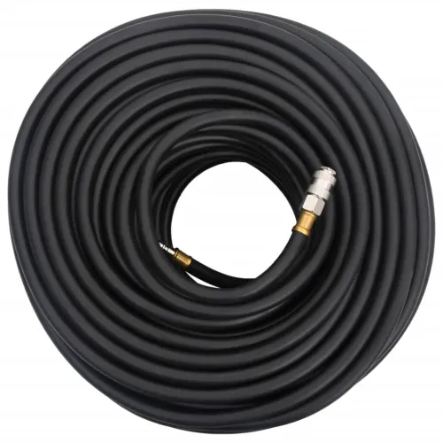 Hibridno zračno crijevo crno 0,6 ” 100 m od gume i PVC-a - 100 m sa spojnicom Cijena