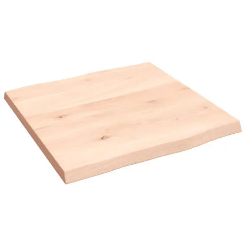 Stolna ploča 40x40x2 cm netretirana hrastovina sa živim rubom - Prirodna 40 x 40 x 2 cm Cijena
