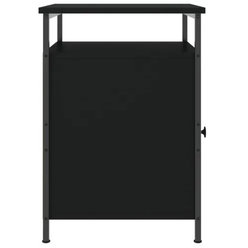 Noćni ormarići 2 kom crni 40x42x60 cm konstruirano drvo - Crna 2 Cijena