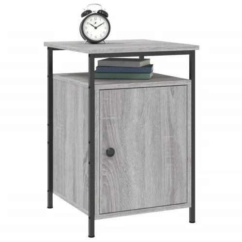 Noćni ormarići 2 kom boja hrasta 40x42x60 cm konstruirano drvo - Sivi hrast sonoma 2 Cijena